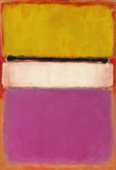 马克·罗斯科/Mark Rothko作品《白色中心》