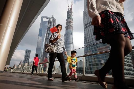 上海陆家嘴金融区。中国（上海）自由贸易试验区将充满“无限的可能”。